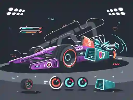 שפּיל Powerful Cars Memory אָנליין