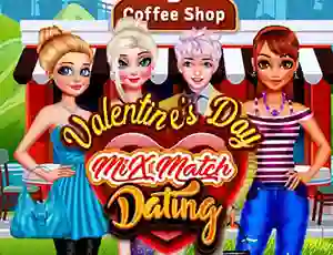 שפּיל Valentines Day Mix Match Dating אָנליין