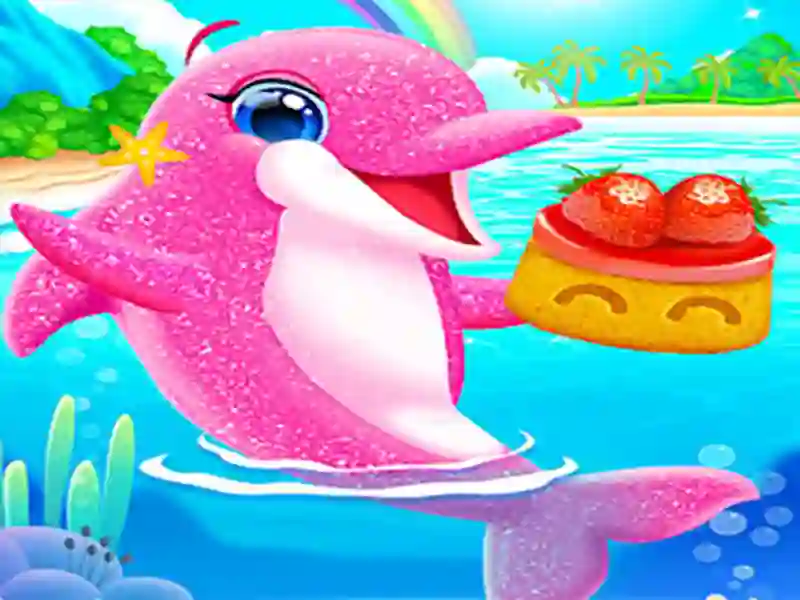 שפּיל My Twin Dolphin Baby Care אָנליין