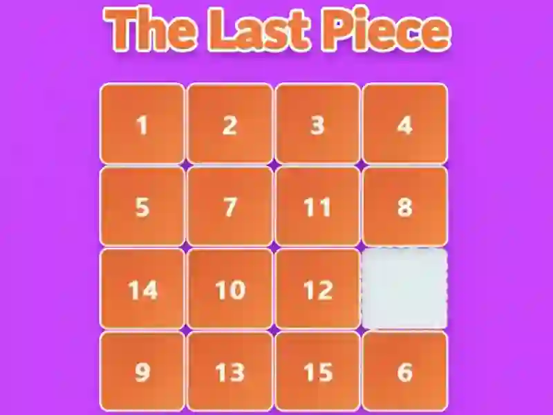 שפּיל The Last Piece אָנליין