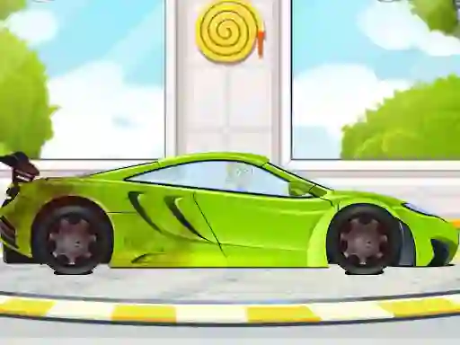 שפּיל Sports Car Wash 2D אָנליין