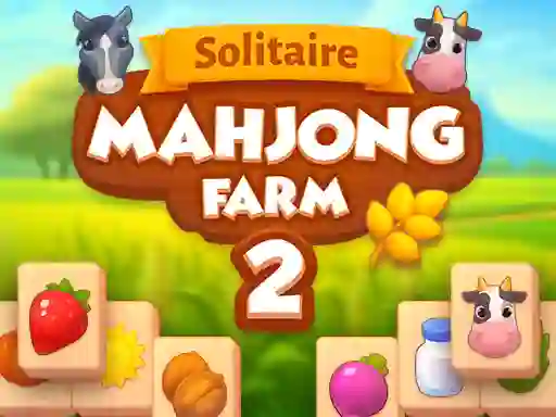 שפּיל Solitaire Mahjong Farm 2 אָנליין