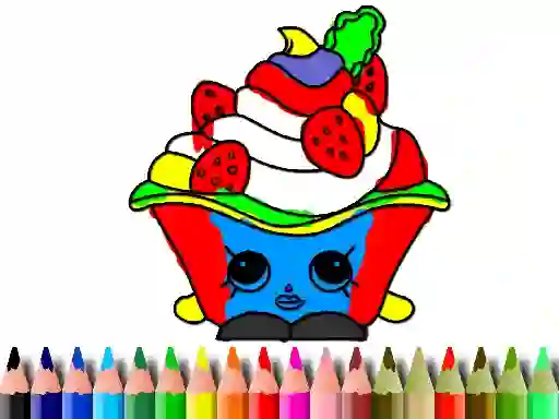 שפּיל Back To School: Cake Coloring Book אָנליין