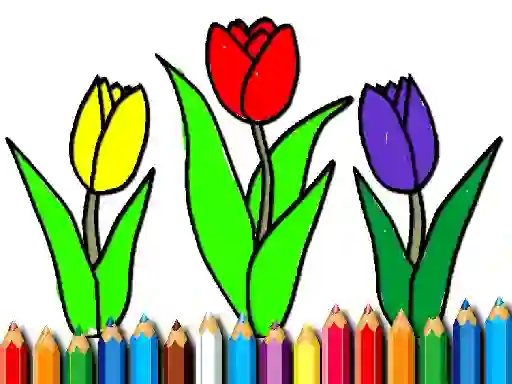שפּיל Back To School: Spring Time Coloring Book אָנליין