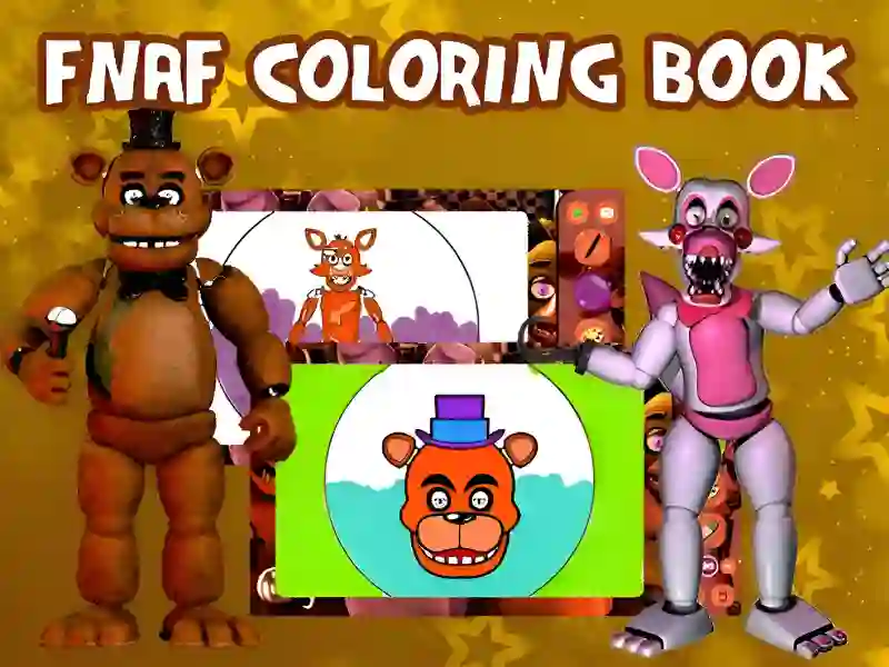 שפּיל FNAF Coloring Book אָנליין