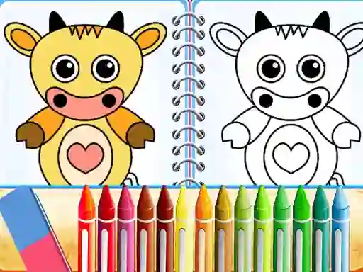 שפּיל Lovely Pets Coloring Pages אָנליין