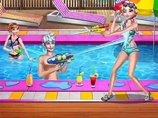 שפּיל Family Pool Time אָנליין