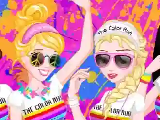 שפּיל Princess Color Run אָנליין