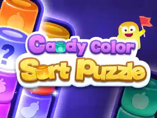 שפּיל Candy Color Sort Puzzle אָנליין