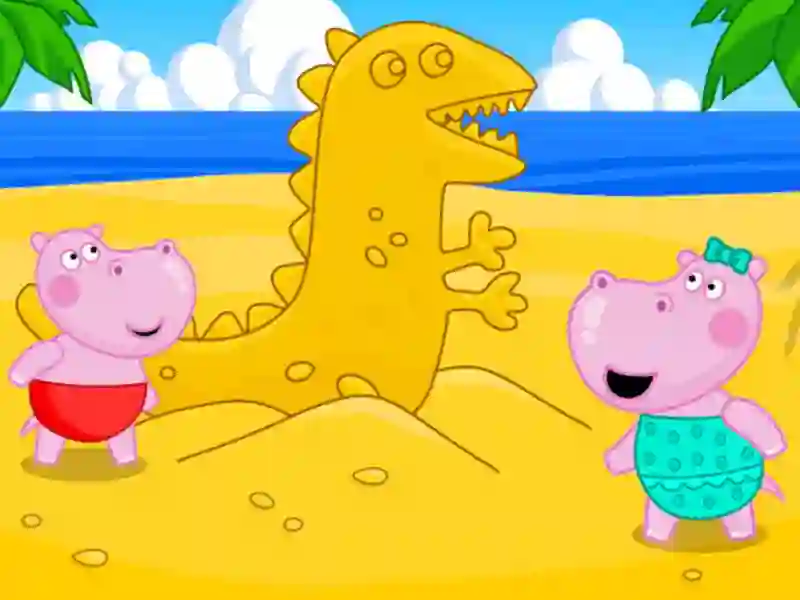 שפּיל Hippo Beach Adventures אָנליין