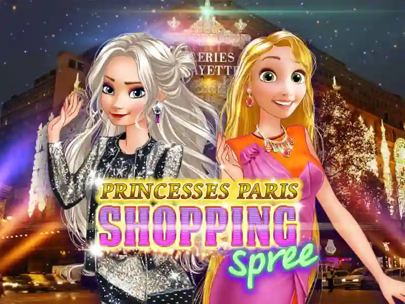 שפּיל Princesses in Paris: fun shopping אָנליין