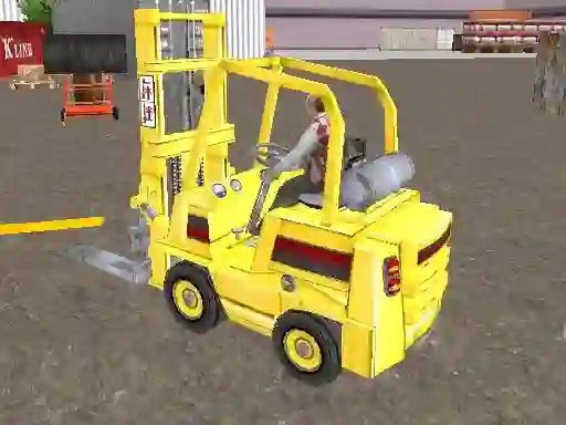 שפּיל Driving Forklift Simulator אָנליין