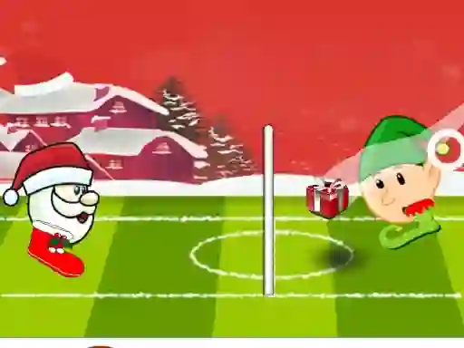 שפּיל Santa winter head soccer אָנליין