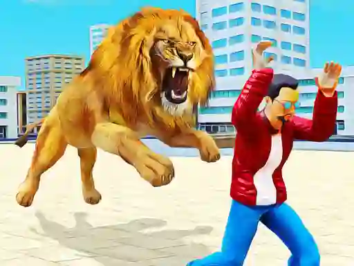 שפּיל Lion Simulator אָנליין