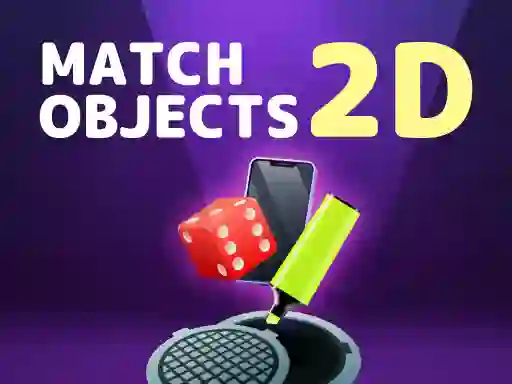 שפּיל Match Objects 2D: Matching Game אָנליין