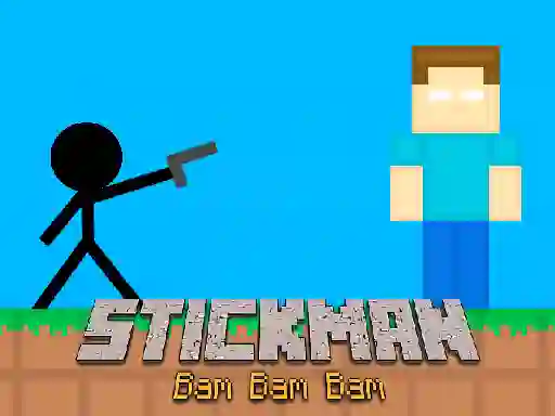 שפּיל Stickman Bam Bam Bam אָנליין