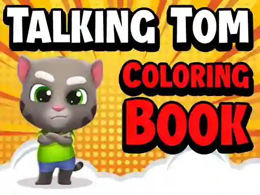 שפּיל Talking Tom Coloring Books אָנליין