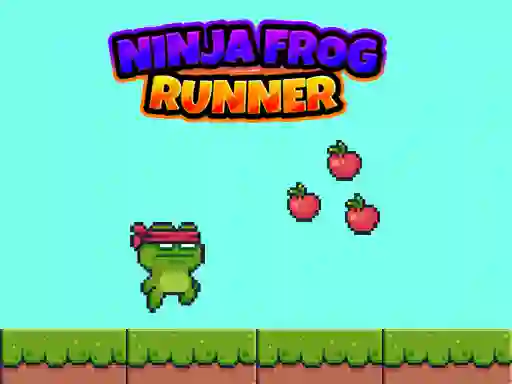 שפּיל Ninja Frog Runner אָנליין