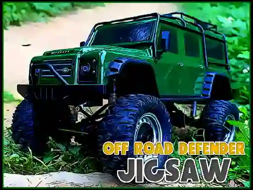 שפּיל Off Road Defender Jigsaw אָנליין