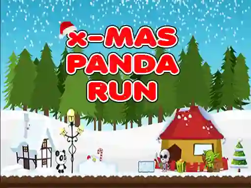 שפּיל X-mas Panda Run אָנליין