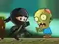 שפּיל Ninja Kid Vs Zombies אָנליין