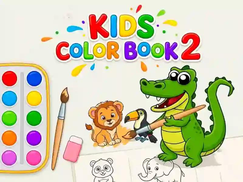 שפּיל Kids Color Book 2 אָנליין