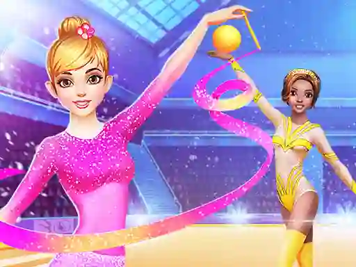 שפּיל Gymnastics Girls Dress Up Game אָנליין