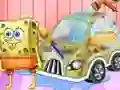 שפּיל Spongebob Car Cleaning אָנליין