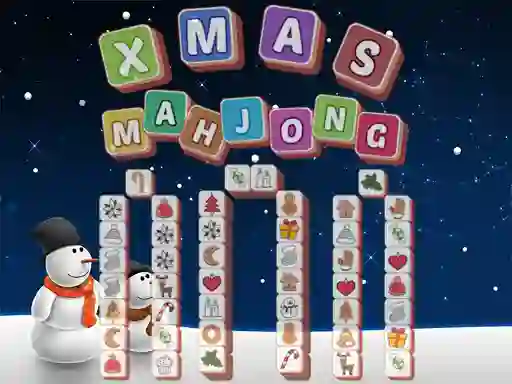 שפּיל Xmas Mahjong Tiles 2023 אָנליין