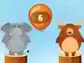 שפּיל Jungle Balloons Subtraction אָנליין
