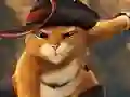 שפּיל Der gestiefelte Kater: Katzen-Sprung אָנליין