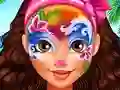 שפּיל Oceania Princess Moana Face Art אָנליין