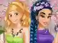 שפּיל Colors of Spring Princess Gowns אָנליין