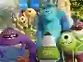 שפּיל Monsters University Tic-Tac-Throw אָנליין