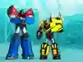 שפּיל Transformers Robots in Disguise: Super Mini-Con Striker אָנליין