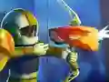 שפּיל Nerf: Big Blasters Rampage Run אָנליין