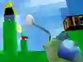 שפּיל Blocky Gun Paintball אָנליין