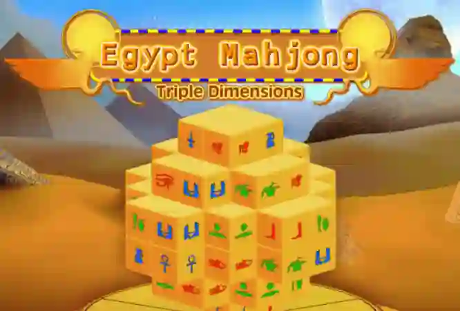 שפּיל Egypt Mahjong Triple Dimensions אָנליין