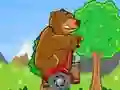 שפּיל Bear on a Scooter אָנליין