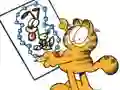 שפּיל Garfield connects the dots אָנליין