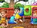 שפּיל Playing Kids Jigsaw אָנליין