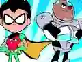 שפּיל Teen Titans Jigsaw אָנליין