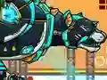 שפּיל Robot Police Iron Panther אָנליין