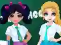 שפּיל Jacqueline and Eliza School Bag Design Contest אָנליין