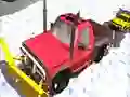 שפּיל Winter Snow Plow Jeep Driving אָנליין