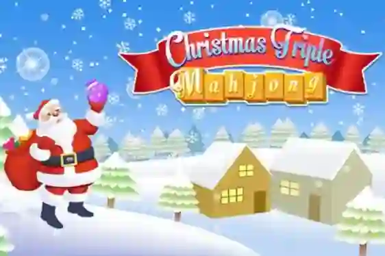 שפּיל Christmas Triple Mahjong אָנליין