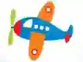 שפּיל Coloring Book Airplane אָנליין