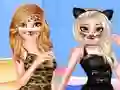 שפּיל Princess Animal Style Fashion Party אָנליין