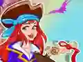 שפּיל Pirate Princess Halloween Dress Up אָנליין