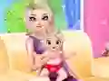 שפּיל Princess Elsa Baby Born אָנליין